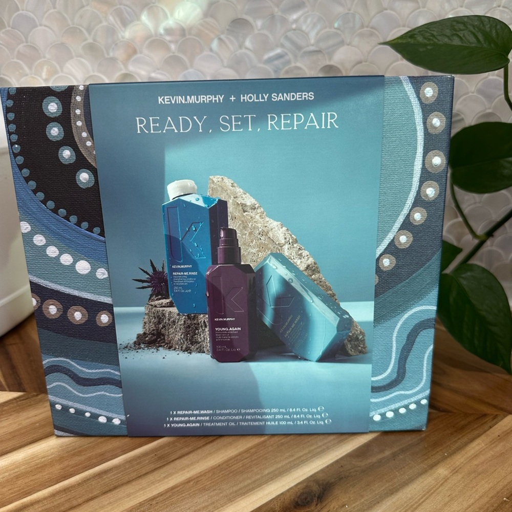 KEVIN.MURPHY Ready, Set, Repair Hair Care Trio in Blue